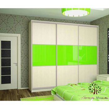 Двери купе lacobel creamy lime