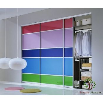 Двери купе lacobel rainbow