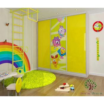 Двери купе lacobel childrens paradise