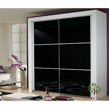 Двери купе lacobel ultra black