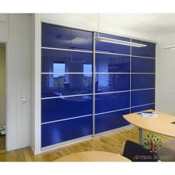 Двери купе lacobel blue